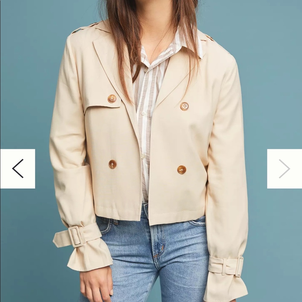 NEW Anthropologie Delores Draped Jacket - NWT